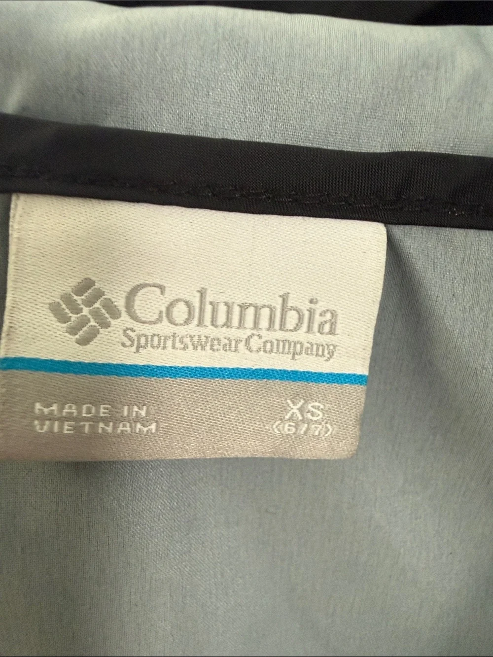 Columbia Black & Gray Kids' Hooded Jacket with Yellow Zipper